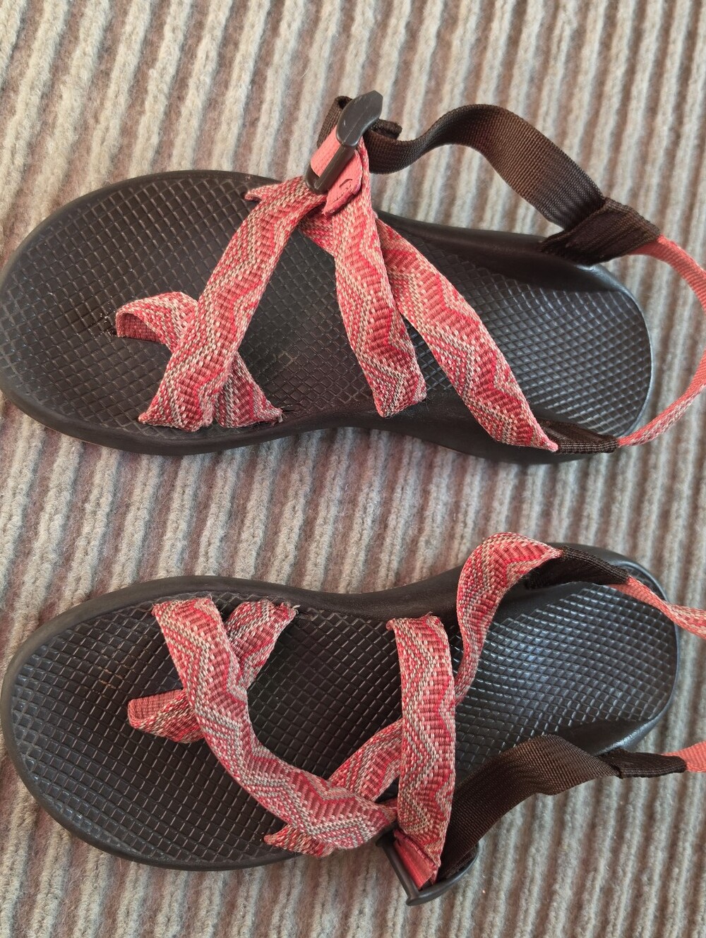 Chaco Z/2 Yampa Sandals Womens 8  Orange Vibram Hiking Outdoor